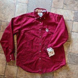 Oklahoma State Men's Long Sleeve Button Down Shirt